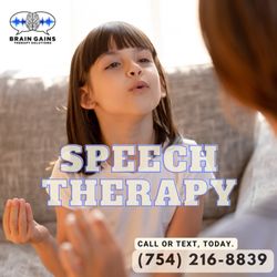 Brain Gains Therapy Solutions - @braingainstherapy | Speech and Language Therapy | Communication & Confidence for ALL | (754) 216-3389