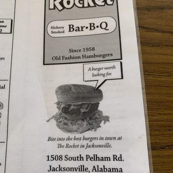 The Rocket - Burgers Near Me - Jacksonville, Alabama