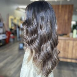 HI-Lites Salon - Lowlights, toner, and haircut done by skye