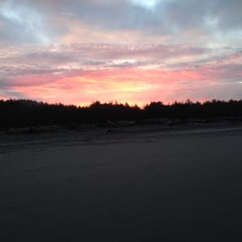 Cape Disappointment State Park - Sun rising, taken from the beach near Site 104. - Parks Near Me - Ilwaco, Washington Cape Disappointment State Park - Sun rising, taken from the beach near Site 104. - Parks Near Me - Ilwaco, Washington