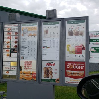 Krispy Kreme - Menu board. - Donuts Near Me - Allen Park, Michigan Krispy Kreme - Menu board. - Donuts Near Me - Allen Park, Michigan