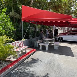 Car Wash - Comfortable Seating outside or inside building.