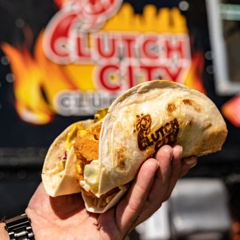Clutch City Cluckers - We offer more than just chicken sandwiches! Try our flour power tacos (vegetarian) or our Shrimp Daddy tacos on your next trip to Clutch! - Chicken Wings Near Me - Baton Rouge, Louisiana Clutch City Cluckers - We offer more than just chicken sandwiches! Try our flour power tacos (vegetarian) or our Shrimp Daddy tacos on your next trip to Clutch! - Chicken Wings Near Me - Baton Rouge, Louisiana