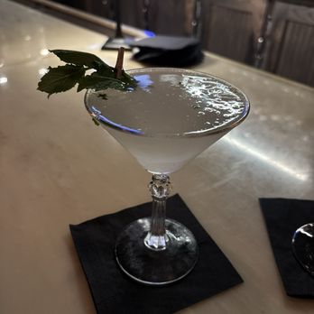 Caucus Club - Mint Gin Gimlet - Steakhouses Near Me - Detroit, Michigan Caucus Club - Mint Gin Gimlet - Steakhouses Near Me - Detroit, Michigan