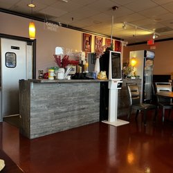 Chamber Red Chinese Bistro - Counter and dining area
