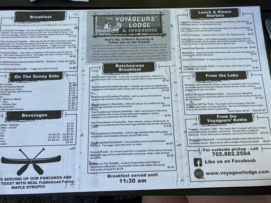 The Voyageur's Lodge and Cookhouse by null