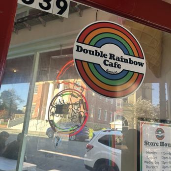 Double Rainbow Cafe - Front door - Ice Cream & Frozen Yogurt Near Me - Benicia, California Double Rainbow Cafe - Front door - Ice Cream & Frozen Yogurt Near Me - Benicia, California
