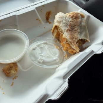 Alfred Coffee - Steak burrito, disappointed since this portion was frozen still. I tried eating around it but it was frozen cold. Bummed. - Coffee & Tea Near Me - Marina Del Rey, California
