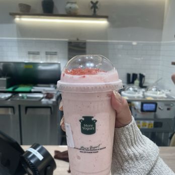 More Yogurt - Strawberry - Juice Bars & Smoothies Near Me - Tustin, California More Yogurt - Strawberry - Juice Bars & Smoothies Near Me - Tustin, California