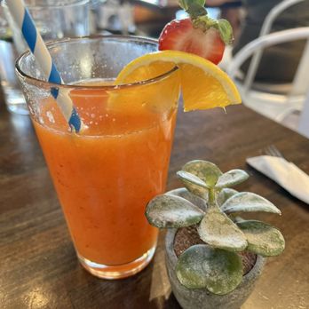 Eggstasy - Fresh Squeezed Strawberry Oj Juice - Breakfast & Brunch Near Me - Mesa, Arizona Eggstasy - Fresh Squeezed Strawberry Oj Juice - Breakfast & Brunch Near Me - Mesa, Arizona