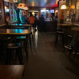 Downstairs bar Downstairs bar