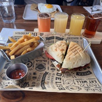 The Tasty Table - House BLT mimosa flight - American Near Me - Ossining, New York