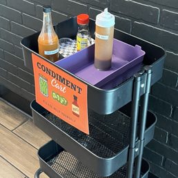 Condiment cart Condiment cart