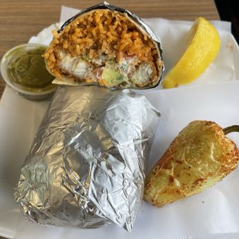 Pescaderia Fish Market - Burrito de Pescado - Seafood Near Me - Fontana, California