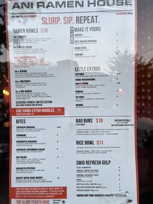 Menu photo 3 Ani Ramen House Larchmont, NY Menu photo 3 Ani Ramen House Larchmont, NY