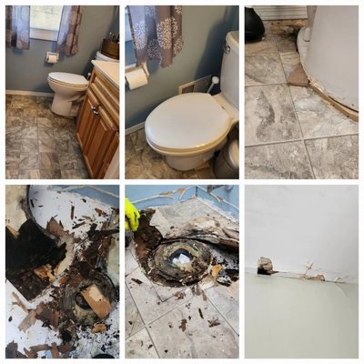 Upstairs bathroom in chili remodel - The customer was upset and uncomfortable with how the bathroom was, and they were getting a slight mildew smell once in a while.
These customers were satisfied just waiting on some special ordered back. splash Upstairs bathroom in chili remodel - The customer was upset and uncomfortable with how the bathroom was, and they were getting a slight mildew smell once in a while.
These customers were satisfied just waiting on some special ordered back. splash