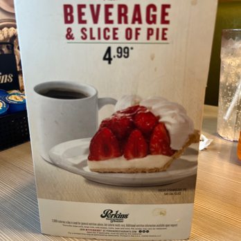 Perkins American Food - beverage and slice of pie - Breakfast & Brunch Near Me - Rapid City, South Dakota