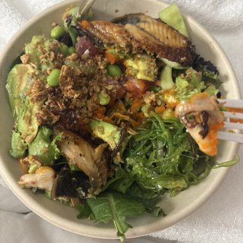 Poke King - My ocean creation; (exact order in my review!) - Poke Near Me - Spokane, Washington Poke King - My ocean creation; (exact order in my review!) - Poke Near Me - Spokane, Washington