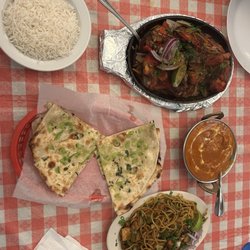 Yak N Yeti - Chow Mein Garlic Naan Jalapeño Naan Basmati Rice Tikka Masala Tandoori Chicken