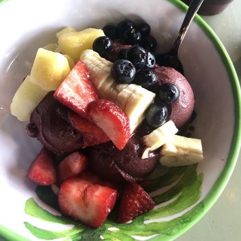 Big Bear Cafe & Espresso Bar - Acai bowl with fruit! This was delicious, but skip the pineapple. It tastes like it's straight out of a can. - Cafes Near Me - Dedham, Massachusetts Big Bear Cafe & Espresso Bar - Acai bowl with fruit! This was delicious, but skip the pineapple. It tastes like it's straight out of a can. - Cafes Near Me - Dedham, Massachusetts