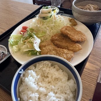 TANAKAYA - Lunch special tonkatsu + cold dipped soba (ig:jkfoodandeats) - Japanese Near Me - Tustin, California TANAKAYA - Lunch special tonkatsu + cold dipped soba (ig:jkfoodandeats) - Japanese Near Me - Tustin, California