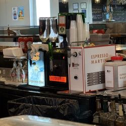 Harrigan's Pub - Shots on tap. Espresso martinis on tap too. Along with green tea shots.