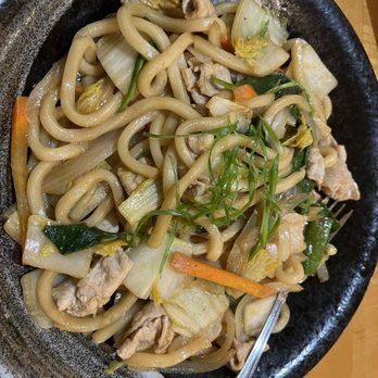 Yama Japanese Restaurant - O6. Yaki Udon   Pork - Japanese Near Me - Wellesley, Massachusetts