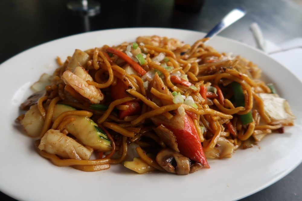 Food from Monsoon Noodle House