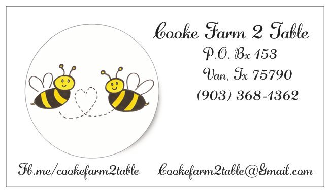 Cooke Farm 2 Table Logo