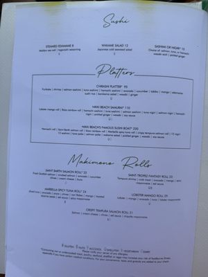 Menu photo 4 Nikki Beach Miami Beach Miami Beach, FL Menu photo 4 Nikki Beach Miami Beach Miami Beach, FL