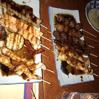Japans Restaurant Tempura - Chicken, beef, and meatball bbq set and Salmon, tuna, and shrimp bbq set. Each set includes miso soup, salad, and rice. Good deal - Japanese Near Me - Amsterdam, New Hampshire Japans Restaurant Tempura - Chicken, beef, and meatball bbq set and Salmon, tuna, and shrimp bbq set. Each set includes miso soup, salad, and rice. Good deal - Japanese Near Me - Amsterdam, New Hampshire