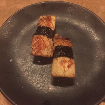Uchi Dallas - Kinoko (king trumpet mushroom) sushi - Japanese Near Me - Dallas, Texas Uchi Dallas - Kinoko (king trumpet mushroom) sushi - Japanese Near Me - Dallas, Texas