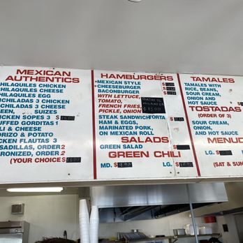 El Taco De Mexico - Menu 7/4/2023 - Mexican Near Me - Denver, Colorado