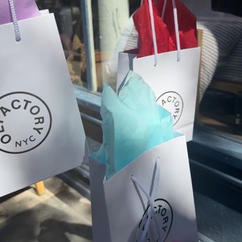 Olfactory NYC - Bags upon purchase with individual colored bags - Perfume Near Me - New York, New York