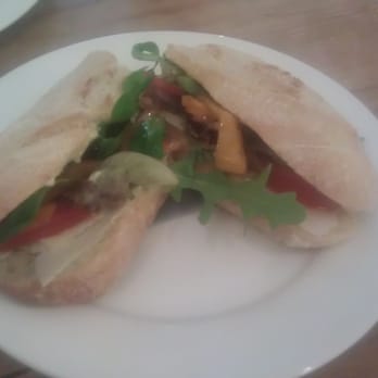 Sugar & Spice Bakery - Hummus and roasted pepper sandwich. - Bakeries Near Me - Amsterdam, New Hampshire Sugar & Spice Bakery - Hummus and roasted pepper sandwich. - Bakeries Near Me - Amsterdam, New Hampshire