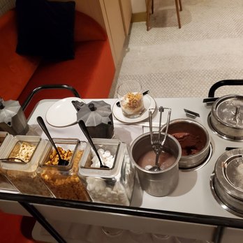 Virgin Voyages - Ice cream dessert cart - Boat Tours Near Me