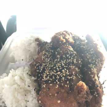 KJ's Local Grindz - Furikake boneless chicken w/ all white rice. - Chicken Shop Near Me - Kaneohe, Hawaii KJ's Local Grindz - Furikake boneless chicken w/ all white rice. - Chicken Shop Near Me - Kaneohe, Hawaii