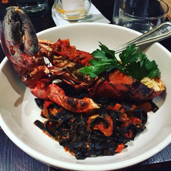 Cosima - Half lobster with cuddle fish ink pasta. - Italian Near Me - Baltimore, Maryland