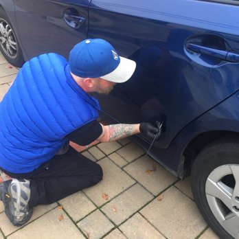 The Paint Doctor - Touch up job with a fine paint brush for small scratches - 1. - Body Shops Near Me The Paint Doctor - Touch up job with a fine paint brush for small scratches - 1. - Body Shops Near Me
