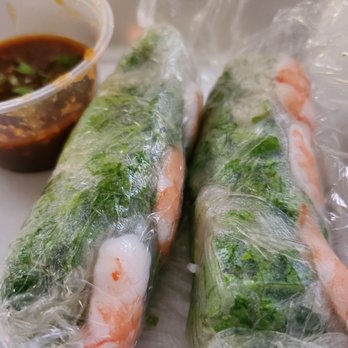 Pho So 1 - Spring rolls with shrimp only. - Vietnamese Near Me - Lake Forest, California
