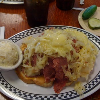 Kibitz Room - Super Reuben with Potato Salad - Delis Near Me - Cherry Hill, New Jersey Kibitz Room - Super Reuben with Potato Salad - Delis Near Me - Cherry Hill, New Jersey
