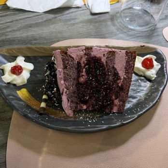 Moussaka Mediterranean Kitchen - Purple berry cake - Mediterranean Near Me - San Leandro, California Moussaka Mediterranean Kitchen - Purple berry cake - Mediterranean Near Me - San Leandro, California