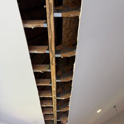 Michigan Gutter Man - Cut out dry wall due to water damage