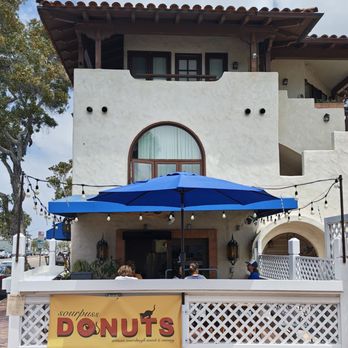 Sourpuss Donuts - View of the patio seating - Donuts Near Me - San Diego, California