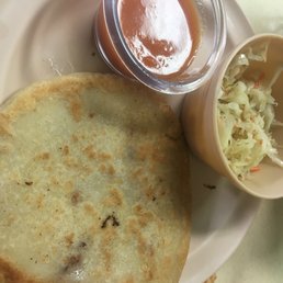 Pupusa de frijol Pupusa de frijol