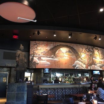 P.F. Chang's - Mural atop bar serves as centerpiece ensconced on the length of the eatery - Chinese Near Me - Carlsbad, California P.F. Chang's - Mural atop bar serves as centerpiece ensconced on the length of the eatery - Chinese Near Me - Carlsbad, California
