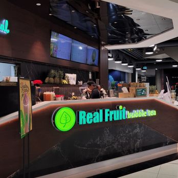 Real Fruit Bubble Tea - View from left side - Coffee & Tea Near Me - Toronto, Ontario Real Fruit Bubble Tea - View from left side - Coffee & Tea Near Me - Toronto, Ontario