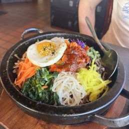 Seafood dolsot