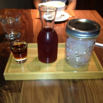 Vespr Coffeebar - Barrel-Smoked Sweet Iced Tea (not mixed). There is smoke in the jar. - Coffee & Tea Near Me - Orlando, Florida Vespr Coffeebar - Barrel-Smoked Sweet Iced Tea (not mixed). There is smoke in the jar. - Coffee & Tea Near Me - Orlando, Florida
