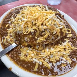 Ron's Hamburgers & Chili in Jenks - Chili burger